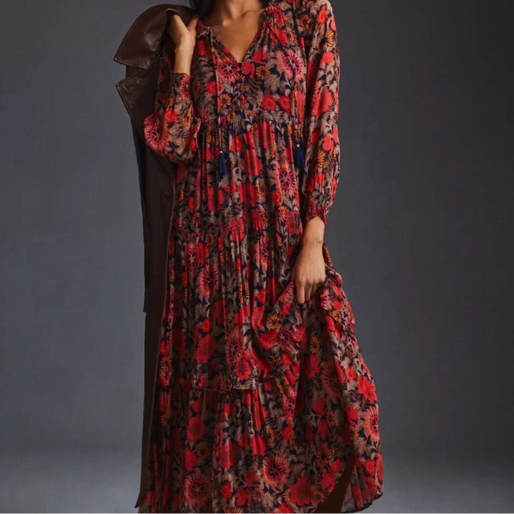 Anthropologie Marais dress 2x- worn twice, original owner.
